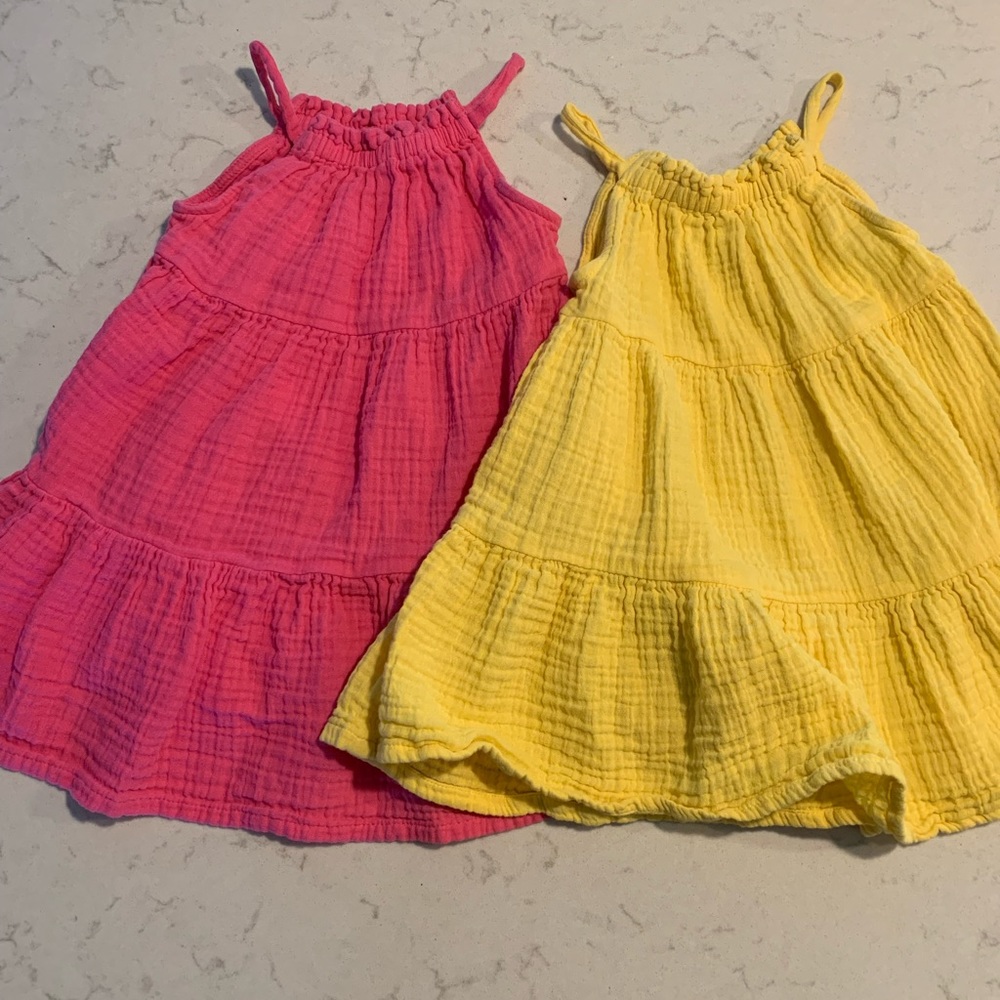 Old Navy girls 2T summer dresses set of 2 (bought individually)